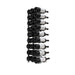 Epicureanist 27-Bottle Metal Wine Rack