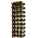 Epicureanist 27-Bottle Metal Wine Rack