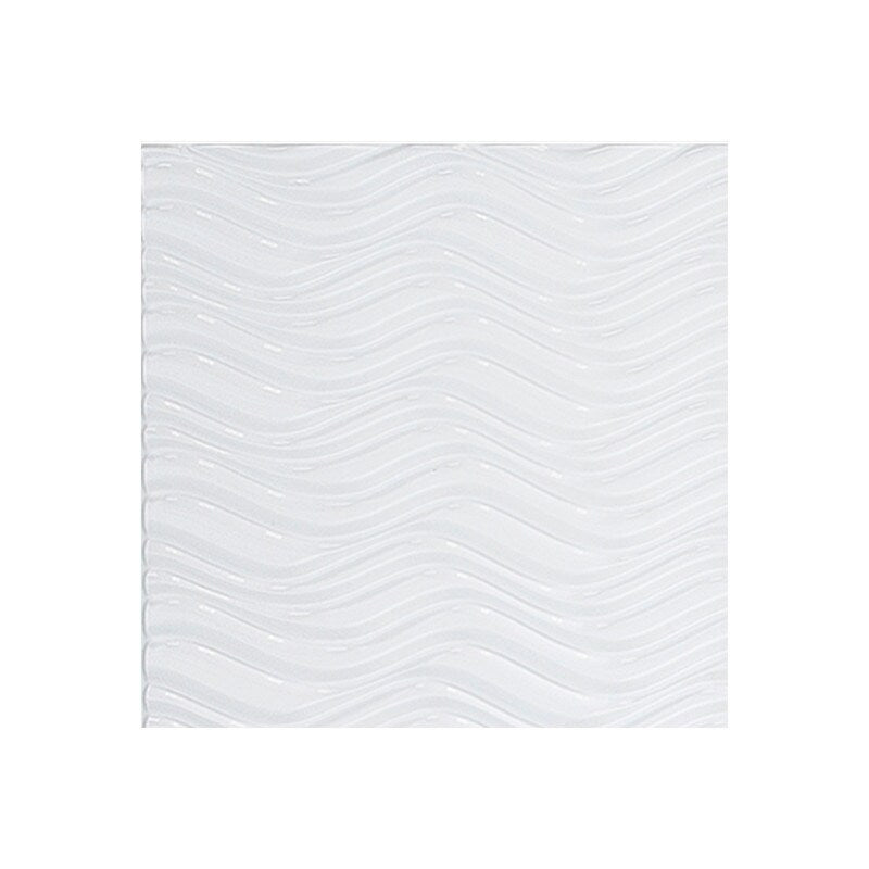 FASÄDE Current Horizontal 4-foot x 8-foot PVC Wall Panel in Gloss White