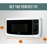 Farberware 1000-Watt 1.1 Cu. Ft. Countertop Microwave Oven With LED Lighting and Child Lock