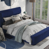 Furniture of America Otjen Modern Upholstered Storage Bed