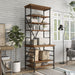 Rendrick Farmhouse Adjustable Shelves Bookcase by Furniture of America