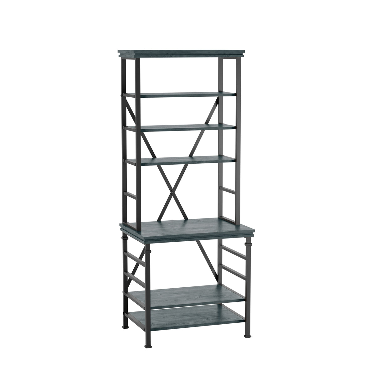 Rendrick Farmhouse Adjustable Shelves Bookcase by Furniture of America