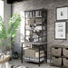 Rendrick Farmhouse Adjustable Shelves Bookcase by Furniture of America