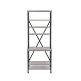 Rendrick Farmhouse Adjustable Shelves Bookcase by Furniture of America