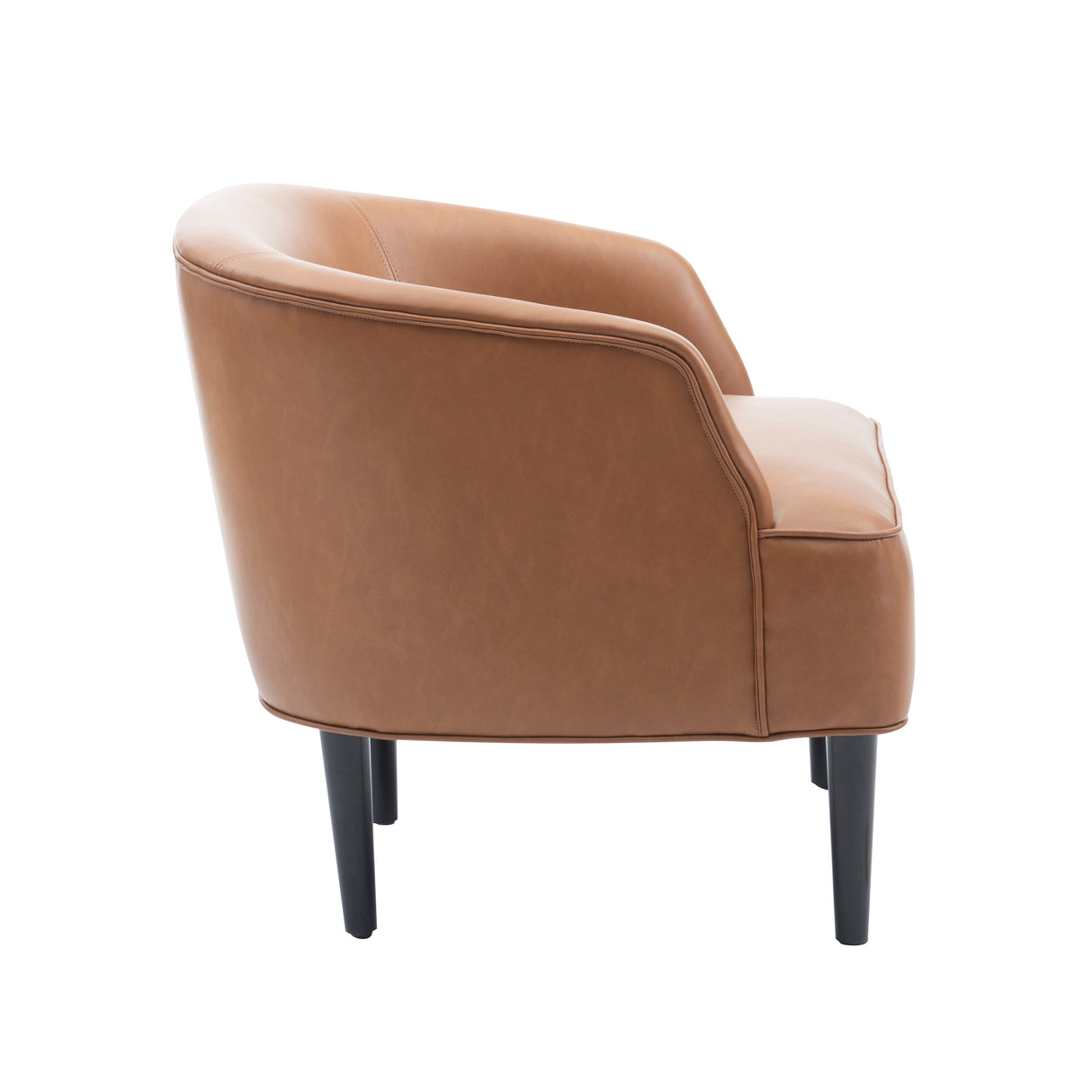 Gabriela Upholstered Faux Leather Accent Chair