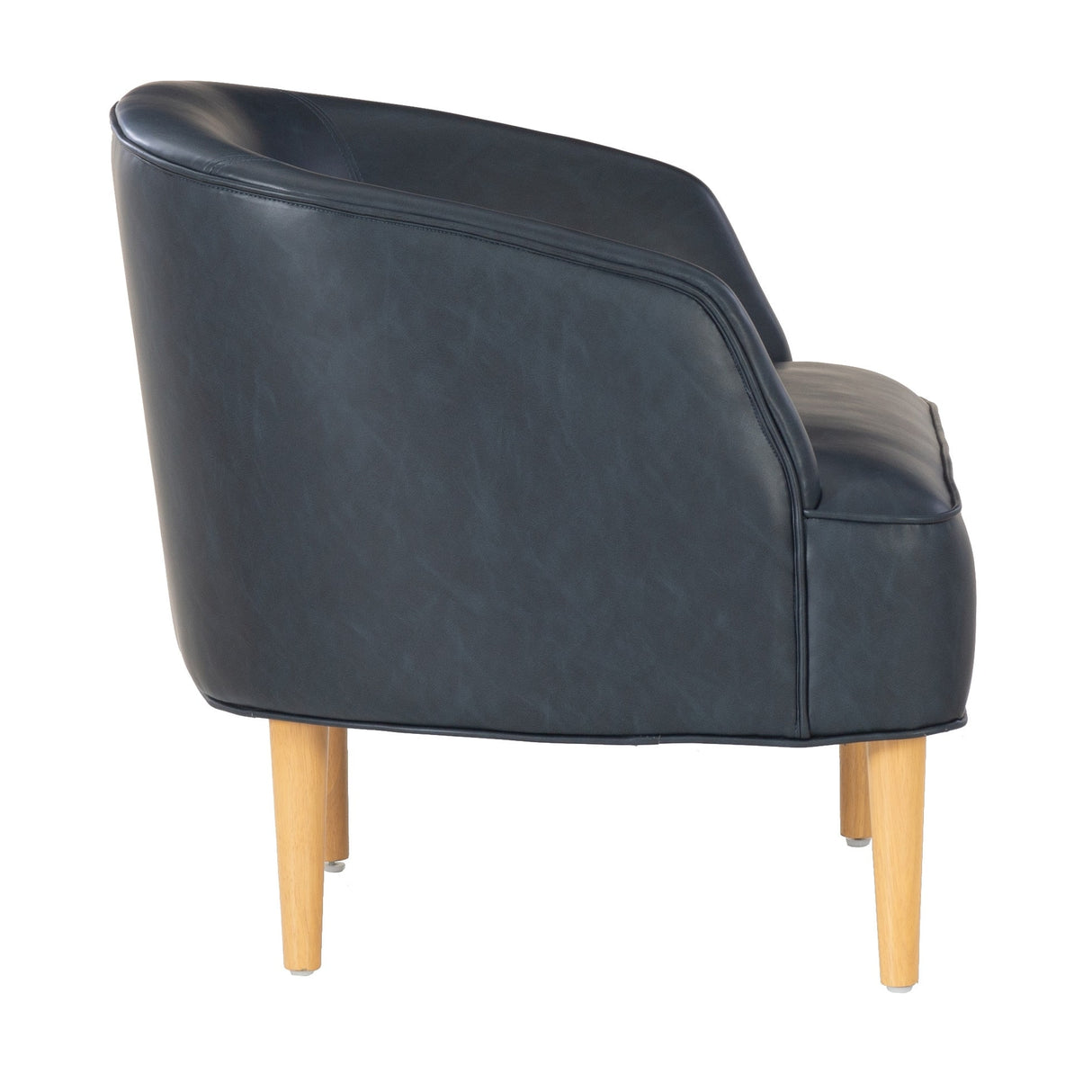 Gabriela Upholstered Faux Leather Accent Chair