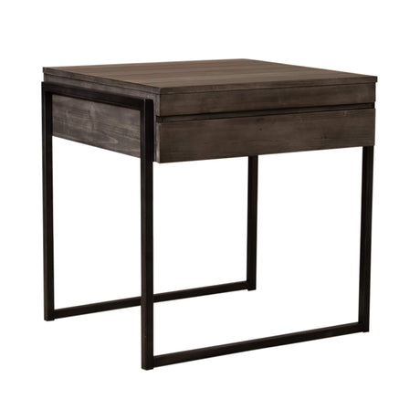 Gateway Weathered Grey End Table