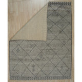 Gray Traditional Geometric Modern Moroccan Area Rug - Elegant and Timeless Design