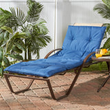 Greendale Home Fashions Outdoor Chaise Lounge Pad