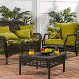 44-inch Outdoor Palm Leaves Swing/ Bench Cushion