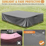 Heavy Duty Patio Furniture Cover Waterproof & Wind-Resistant