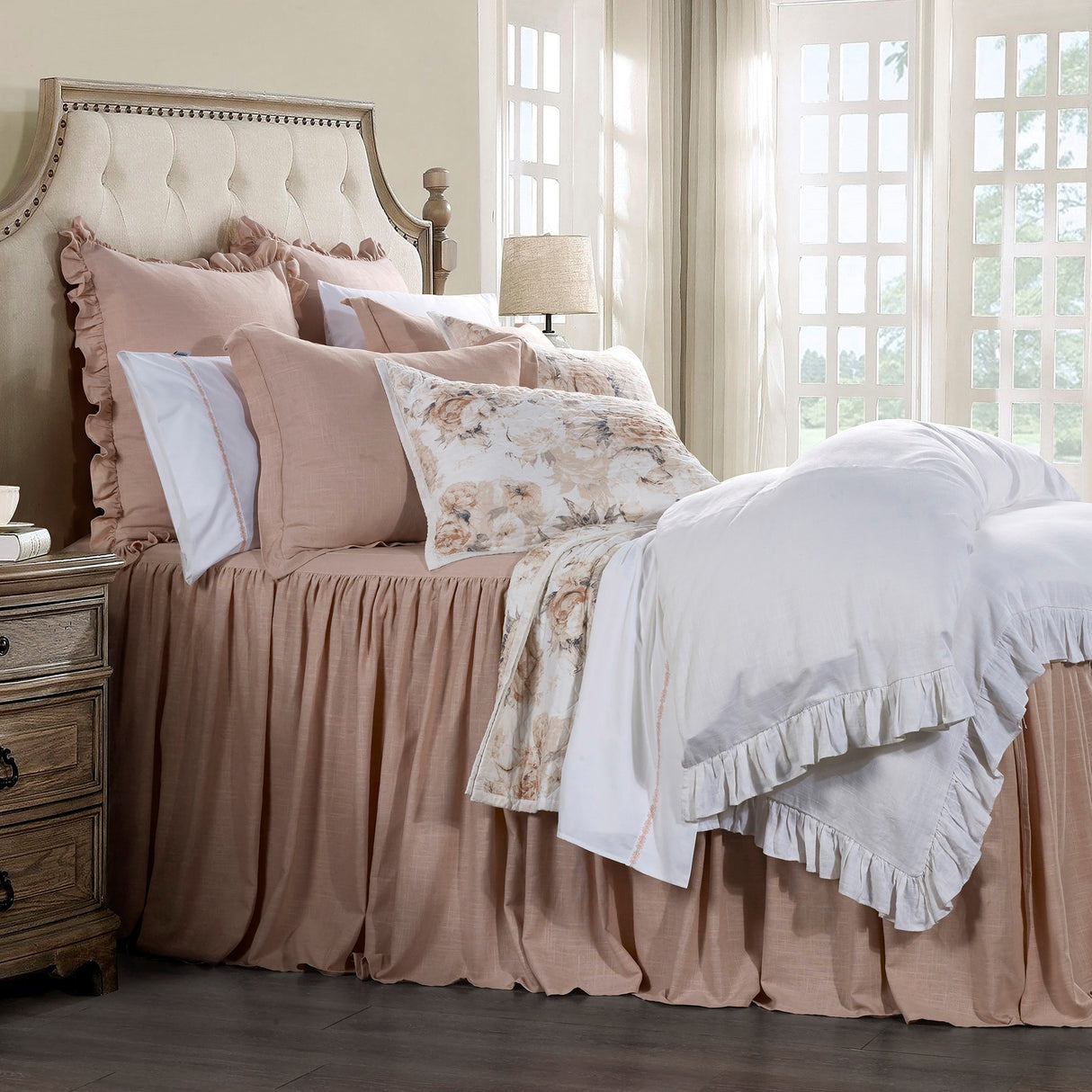 HiEnd Accents Colette Reversible Quilt Set, 3PC
