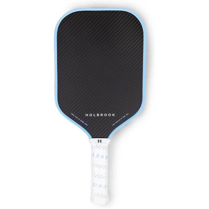 Holbrook Mav Pro Series 16mm Pickleball Paddles, T700 3K Carbon Fiber Surface, Blue