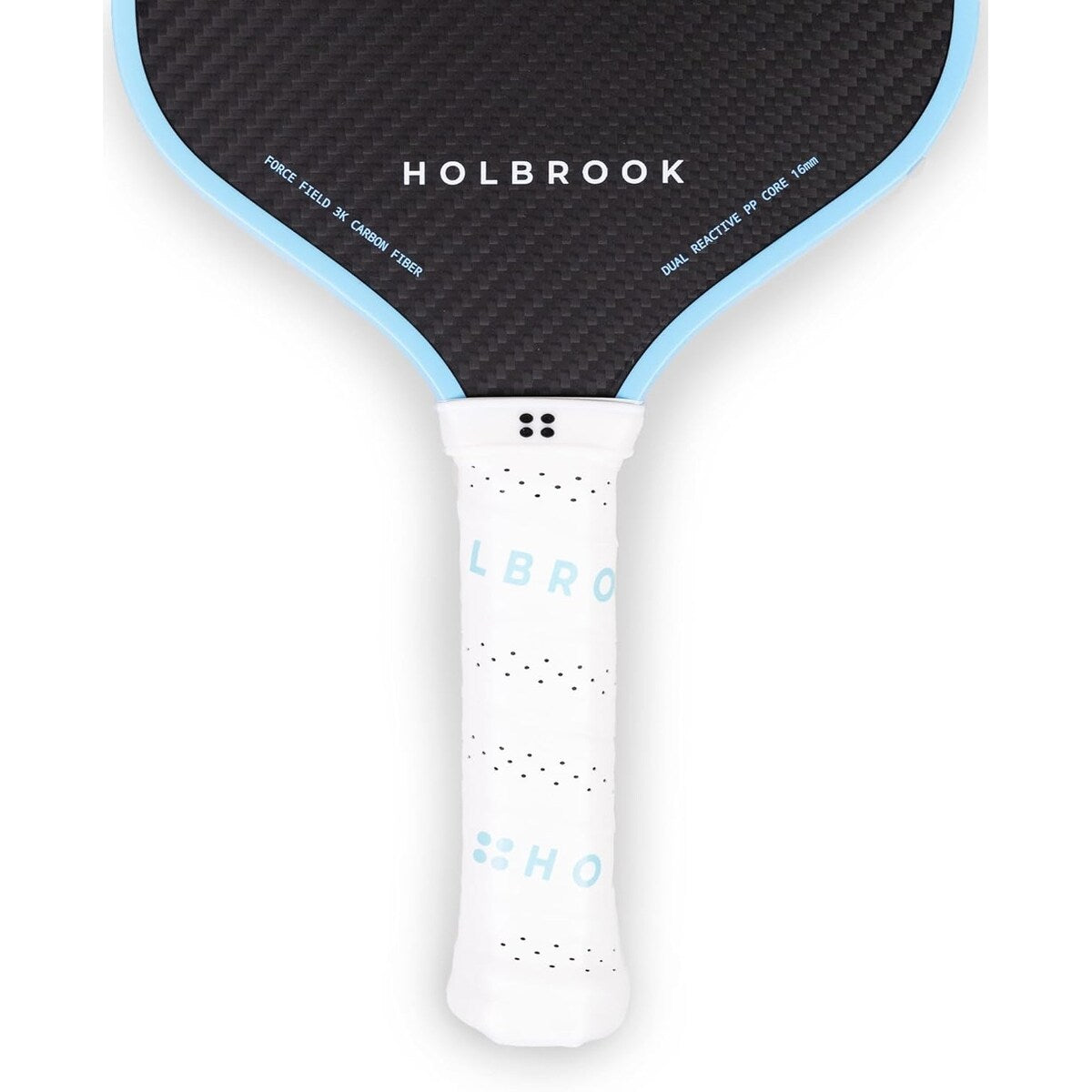 Holbrook Mav Pro Series 16mm Pickleball Paddles, T700 3K Carbon Fiber Surface, Blue