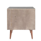 Carson Carrington Haapsalu Grey Storage Nightstand