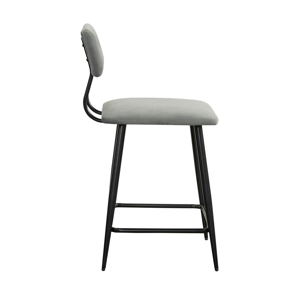 INK+IVY Henrick Grey Counter Stool