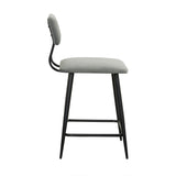 INK+IVY Henrick Grey Counter Stool