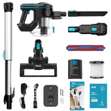 INSE N5T Cordless Vacuum 145w 12kpa Suction Power 6 in 1 Stick Vacuum