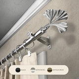 InStyleDesign Sunder Adjustable Curtain Rod 13/16 inch dia.