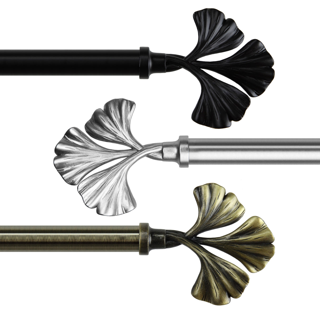 InStyleDesign Sunder Adjustable Curtain Rod 13/16 inch dia.