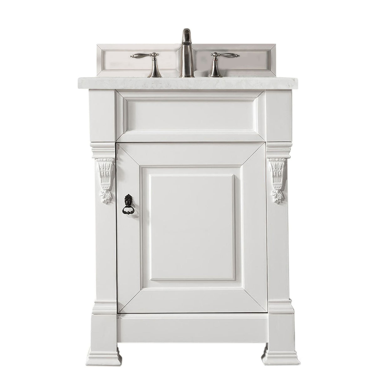 James Martin Vanities Brookfield 26" Single Vanity, Bright White