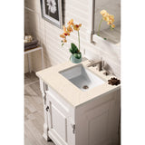 James Martin Vanities Brookfield 26" Single Vanity, Bright White