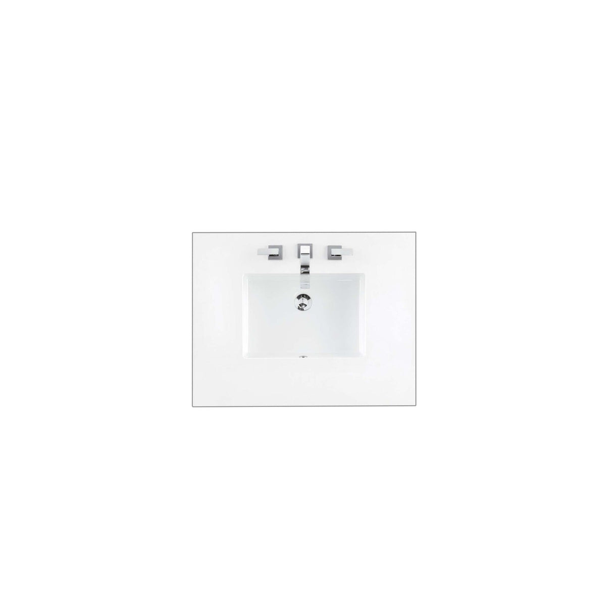 James Martin Vanities Brookfield 26" Single Vanity, Bright White