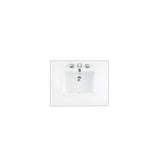 James Martin Vanities Brookfield 26" Single Vanity, Bright White