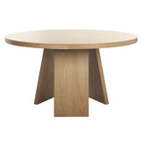 Julianna 54-inch Wood Dining Table - Natural - 54Wx54Dx30H