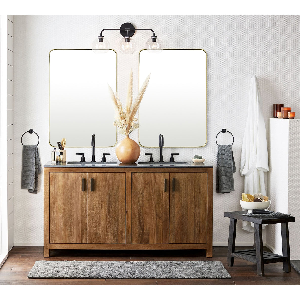 TEHOME Kengston Modern & Contemporary Rectangular Bathroom Vanity Mirror