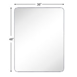 TEHOME Kengston Modern & Contemporary Rectangular Bathroom Vanity Mirror