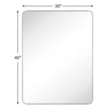 TEHOME Kengston Modern & Contemporary Rectangular Bathroom Vanity Mirror