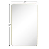 TEHOME Kengston Modern & Contemporary Rectangular Bathroom Vanity Mirror