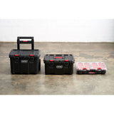 Keter Stack-n-Roll 3 Pc Mobile Tool Storage and Organization, Durable Resin Modular Toolbox System