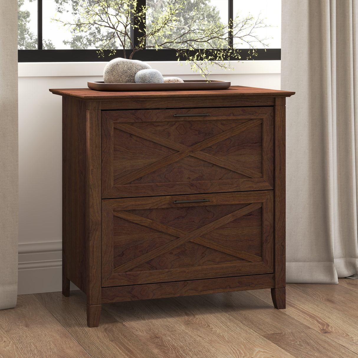 Key West 2 Drawer Lateral File Cabinet by Bush Furniture