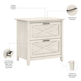 Key West 2 Drawer Lateral File Cabinet by Bush Furniture