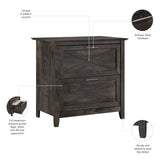 Key West 2 Drawer Lateral File Cabinet by Bush Furniture