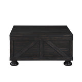 Kinleyville Farmhouse 36-inch Acacia and Pine Storage Coffee Table by Furniture of America