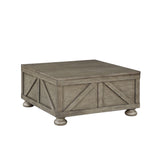 Kinleyville Farmhouse 36-inch Acacia and Pine Storage Coffee Table by Furniture of America