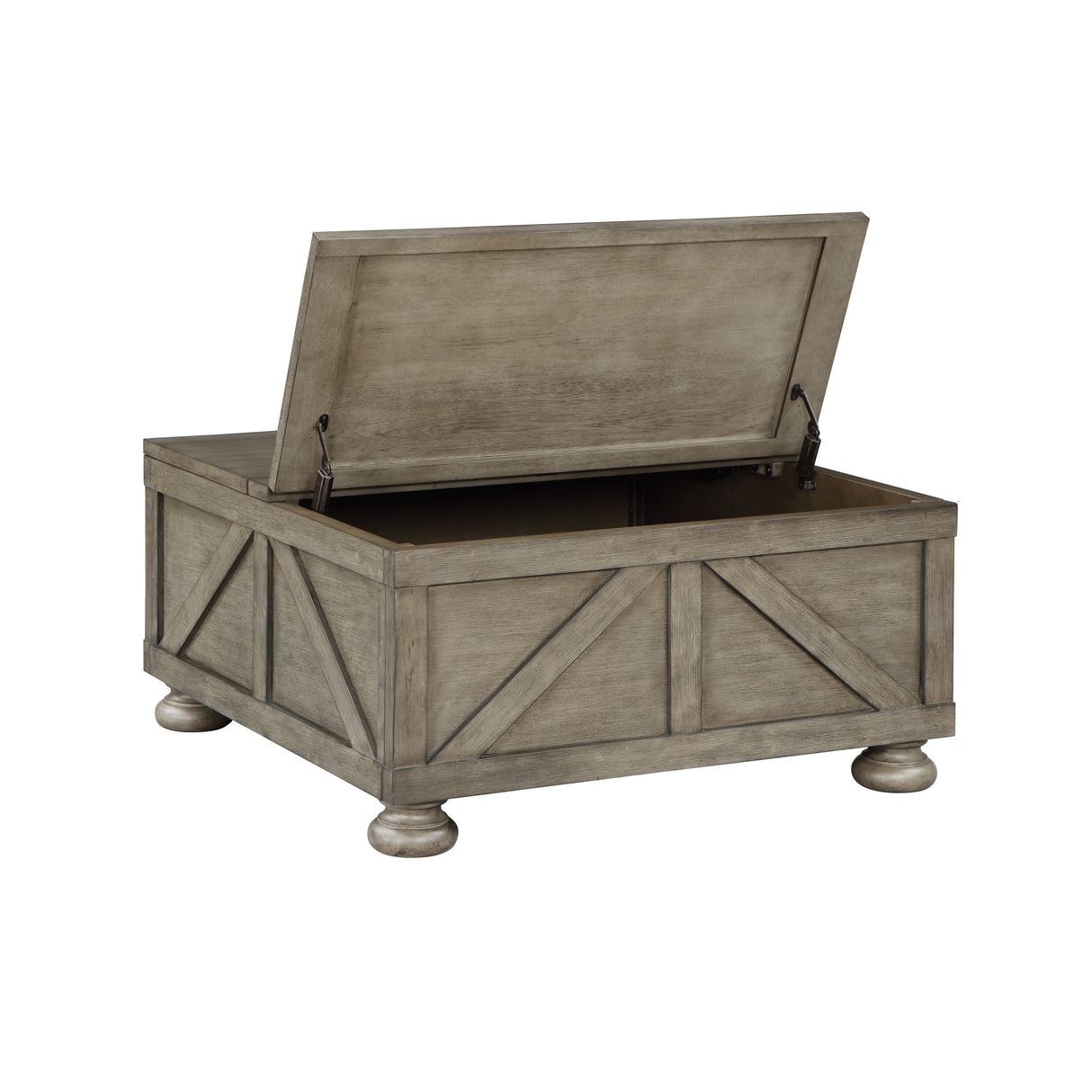 Kinleyville Farmhouse 36-inch Acacia and Pine Storage Coffee Table by Furniture of America