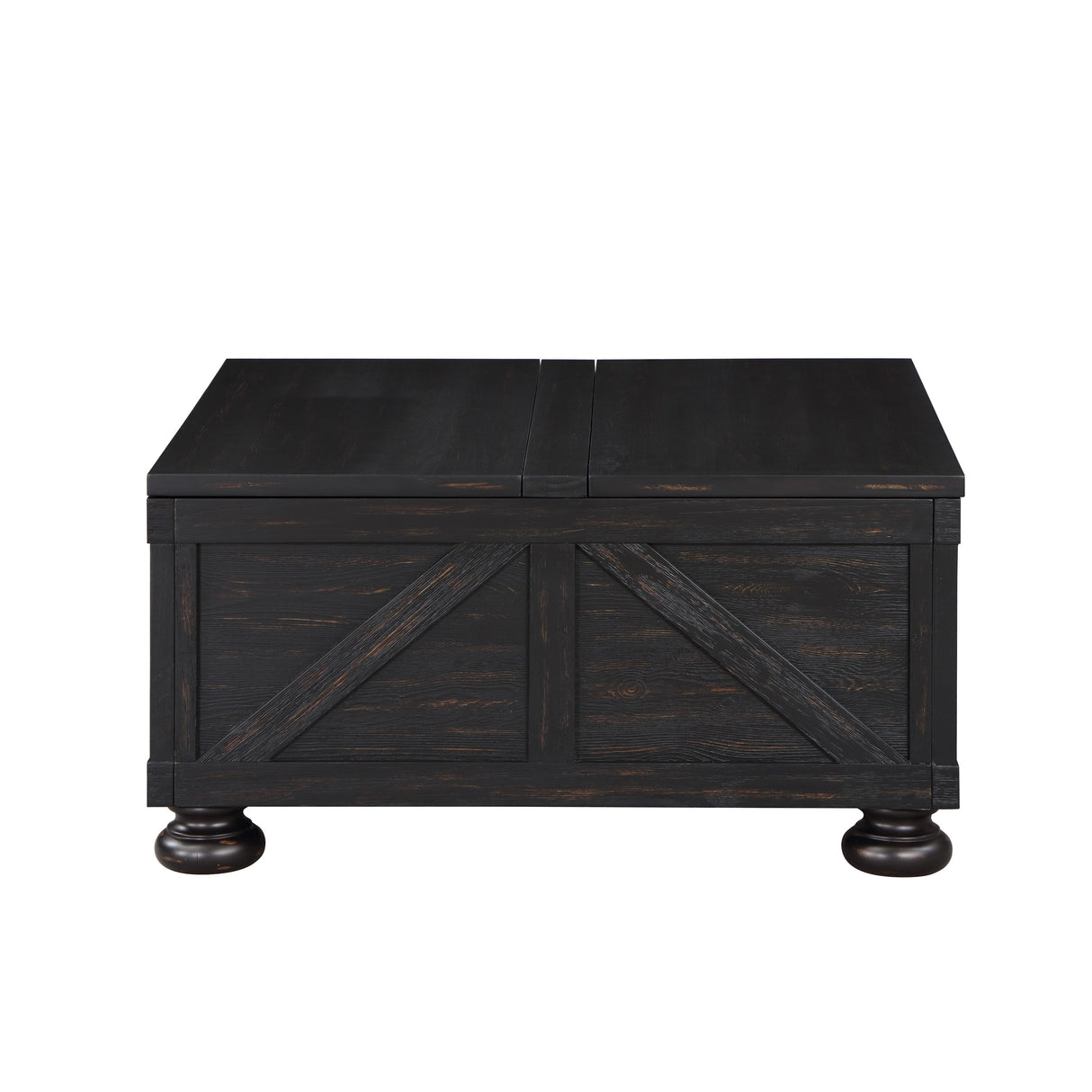 Kinleyville Farmhouse 36-inch Acacia and Pine Storage Coffee Table by Furniture of America