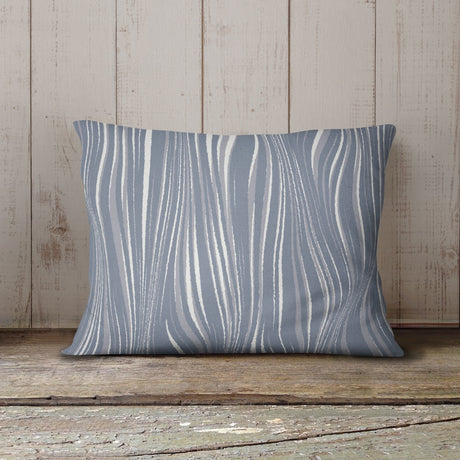 LAWLINS BLUE Outdoor Lumbar Pillow By Kavka Designs