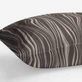 LAWLINS BROWN Outdoor Lumbar Pillow By Kavka Designs