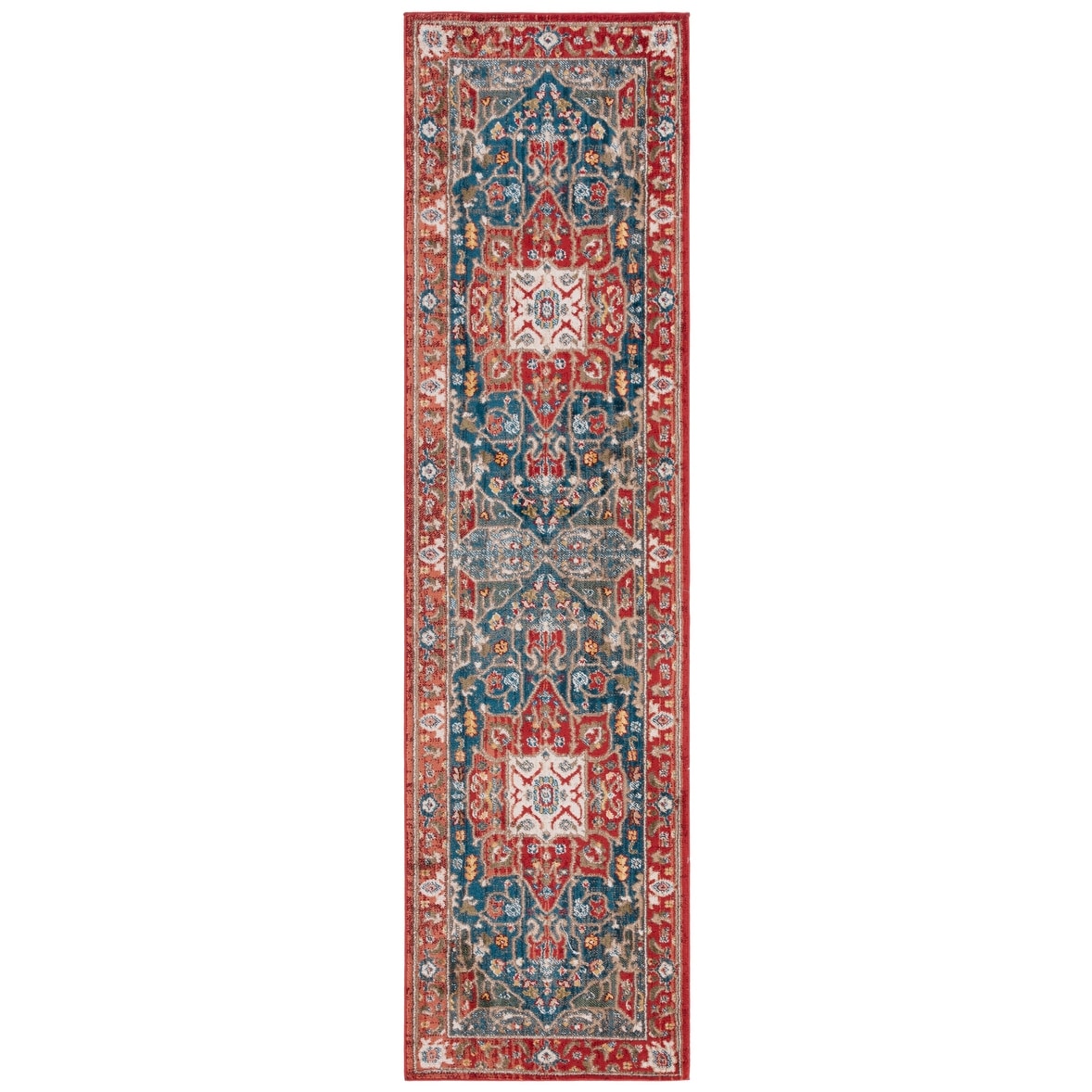 Lauren Ralph Lauren Camille Traditional Medallion Rug Fringe