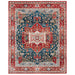 Lauren Ralph Lauren Camille Traditional Medallion Rug Fringe