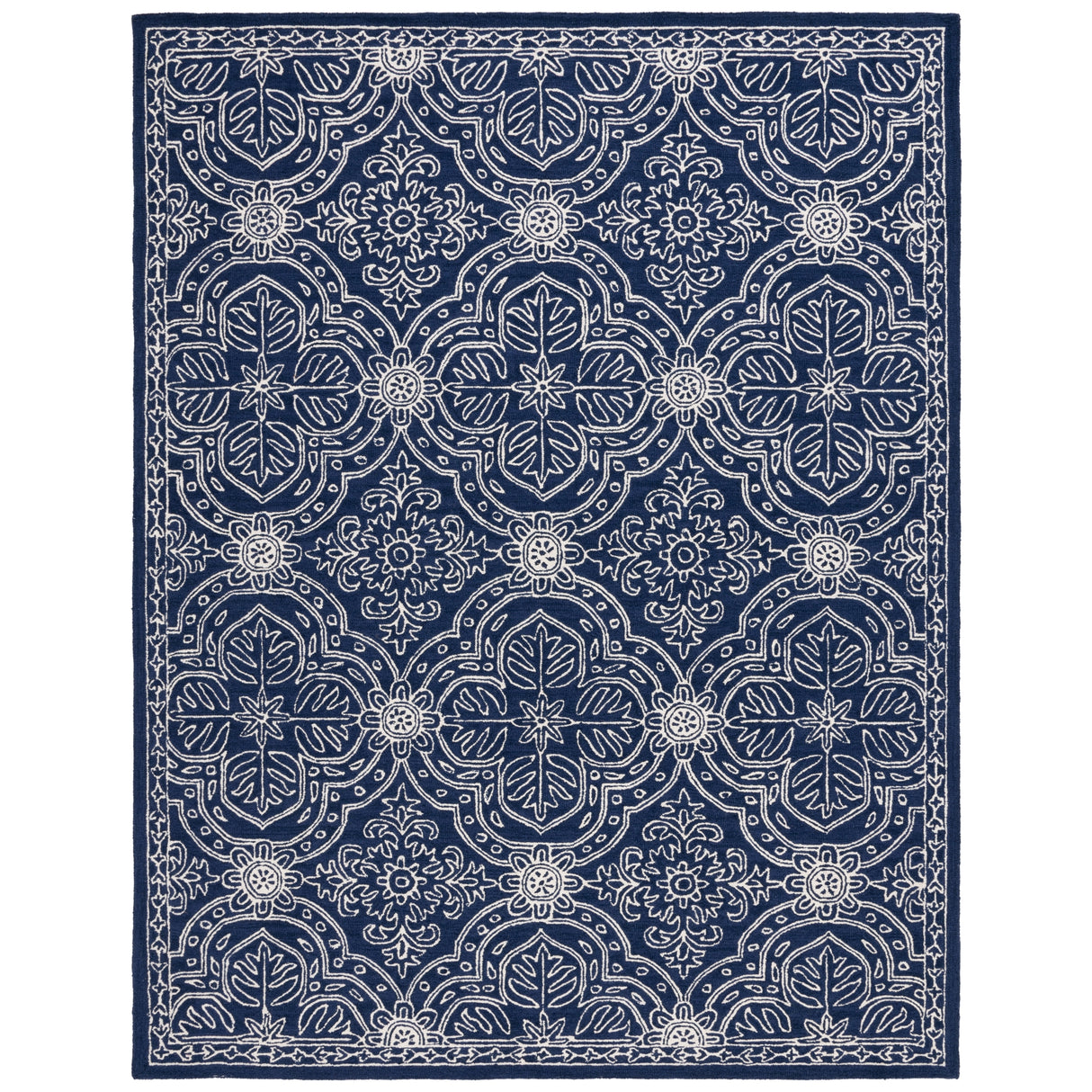 Lauren Ralph Lauren Handmade Etienne French Country Geometric Wool Rug