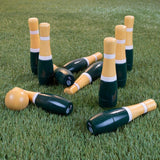 Lawn Bowling, 8 inch Wooden Lawn Game by Hey! Play!