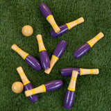 Lawn Bowling, 8 inch Wooden Lawn Game by Hey! Play!