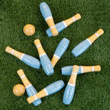 Lawn Bowling, 8 inch Wooden Lawn Game by Hey! Play!